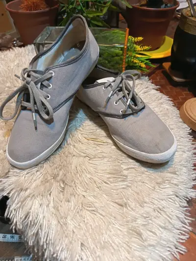 Zapatillas casuales grises Adidas para hombre - miniatura 2