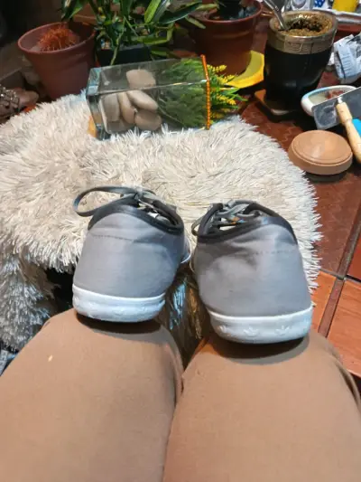 Zapatillas casuales grises Adidas para hombre - miniatura 6