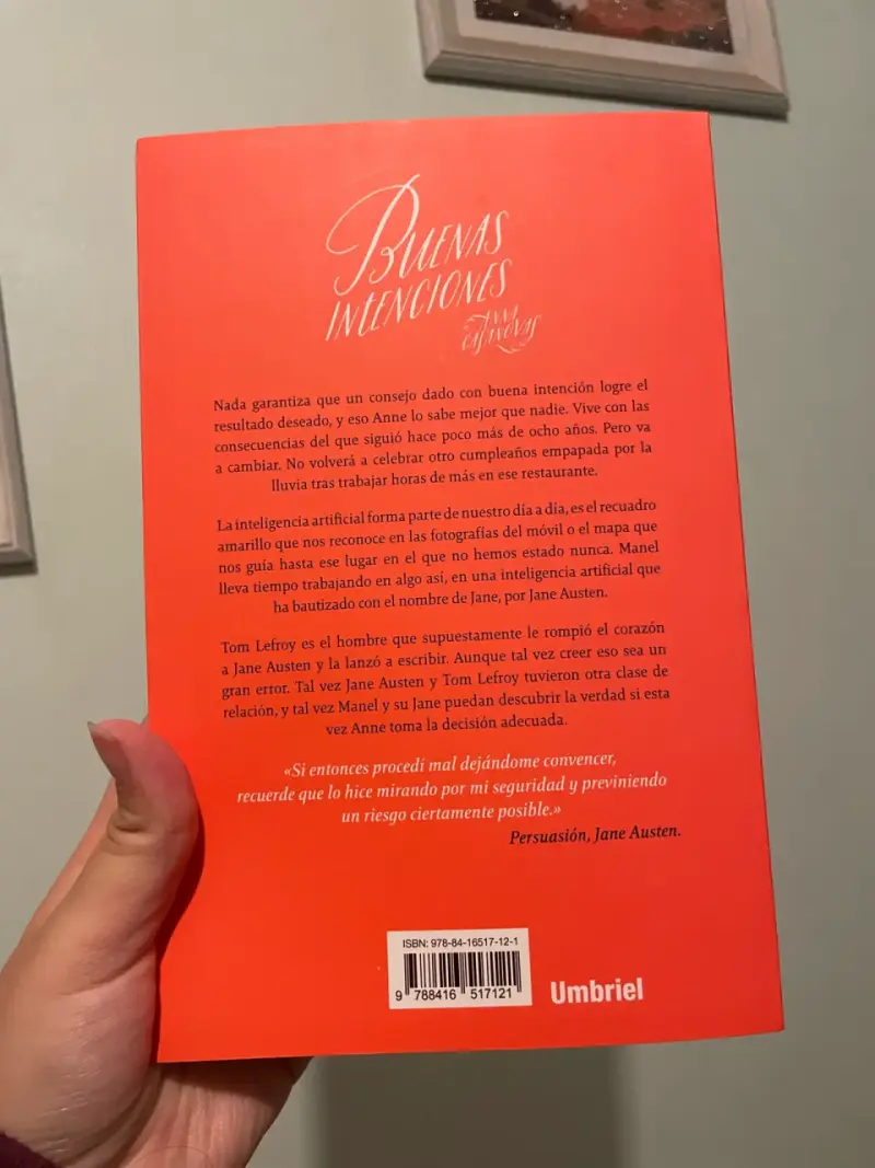 Libro 'Buenas Intenciones' de Anna Casanovas - 2