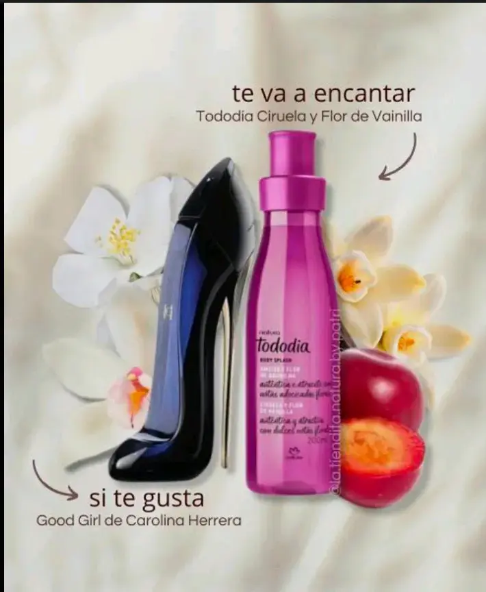 Body Splash Tododia Ciruela y Flor de Vainilla