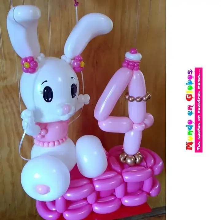 Decoración de globos para fiestas infantiles