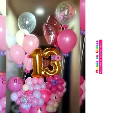 Decoración de globos para fiestas infantiles - miniatura 2