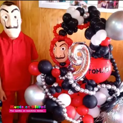 Decoración de globos para fiestas infantiles - miniatura 5
