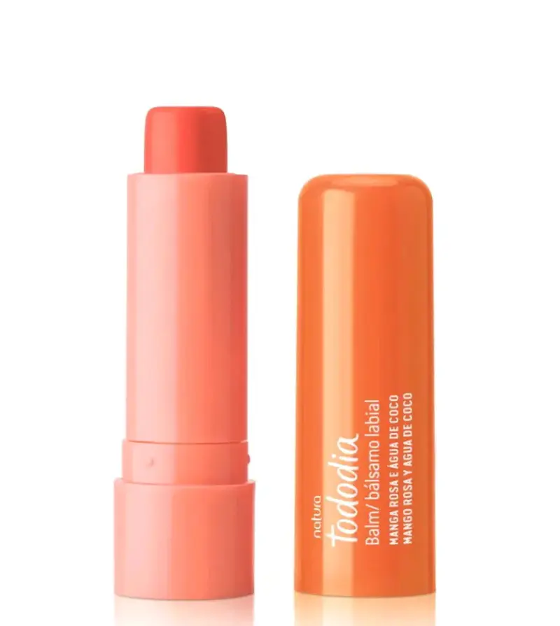 Bálsamo labial Natura Tododia mango rosa