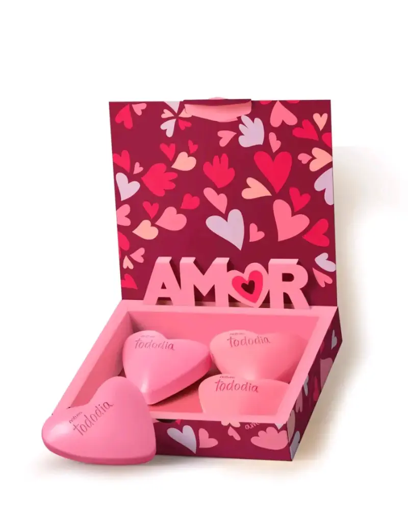 Set de jabones en forma de corazón Natura Tododia