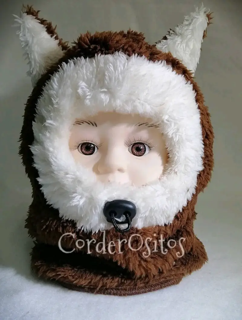 Gorro infantil con orejas de gatito - 3