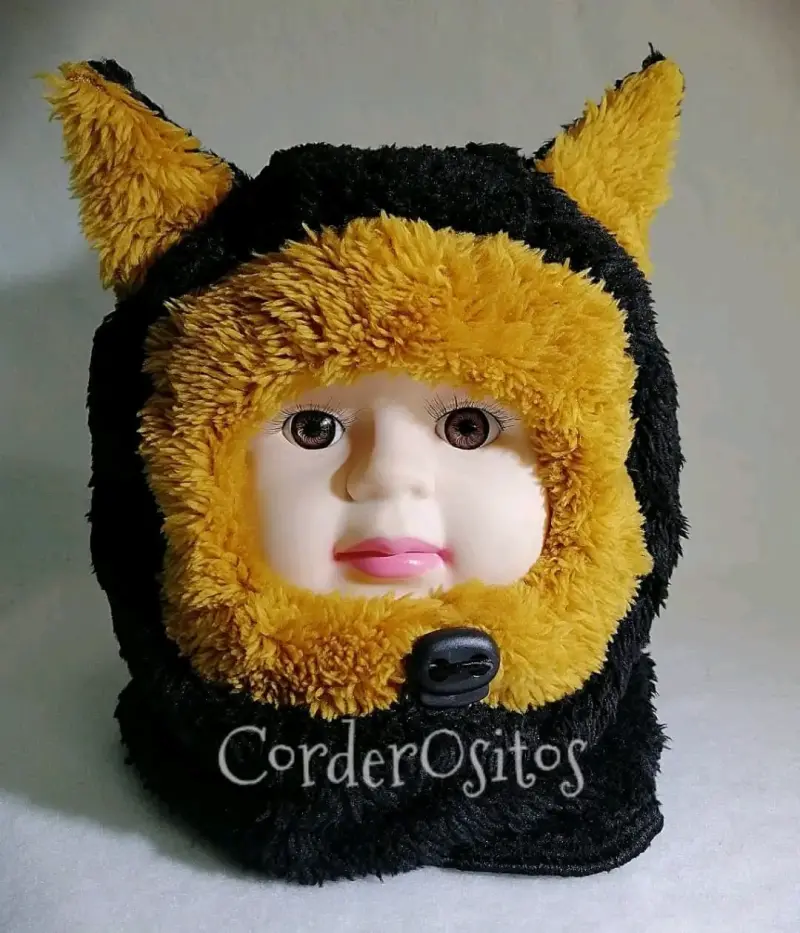 Gorro infantil con orejas de gatito - 5
