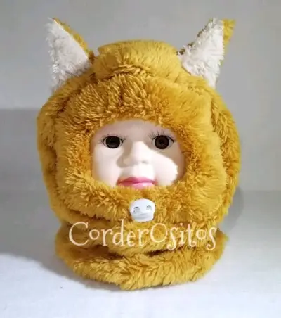 Gorro infantil con orejas  de gatito - miniatura 6