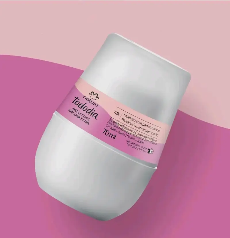Desodorante Natura Tododia Avellana y Casis 70ml