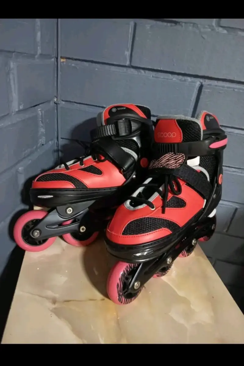 Patines en línea rojos marca Scoop - 1