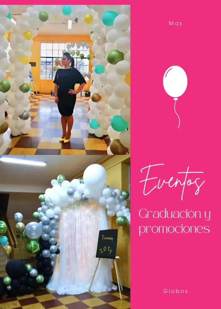 Decoración personalizada con Globos para Eventos - 2