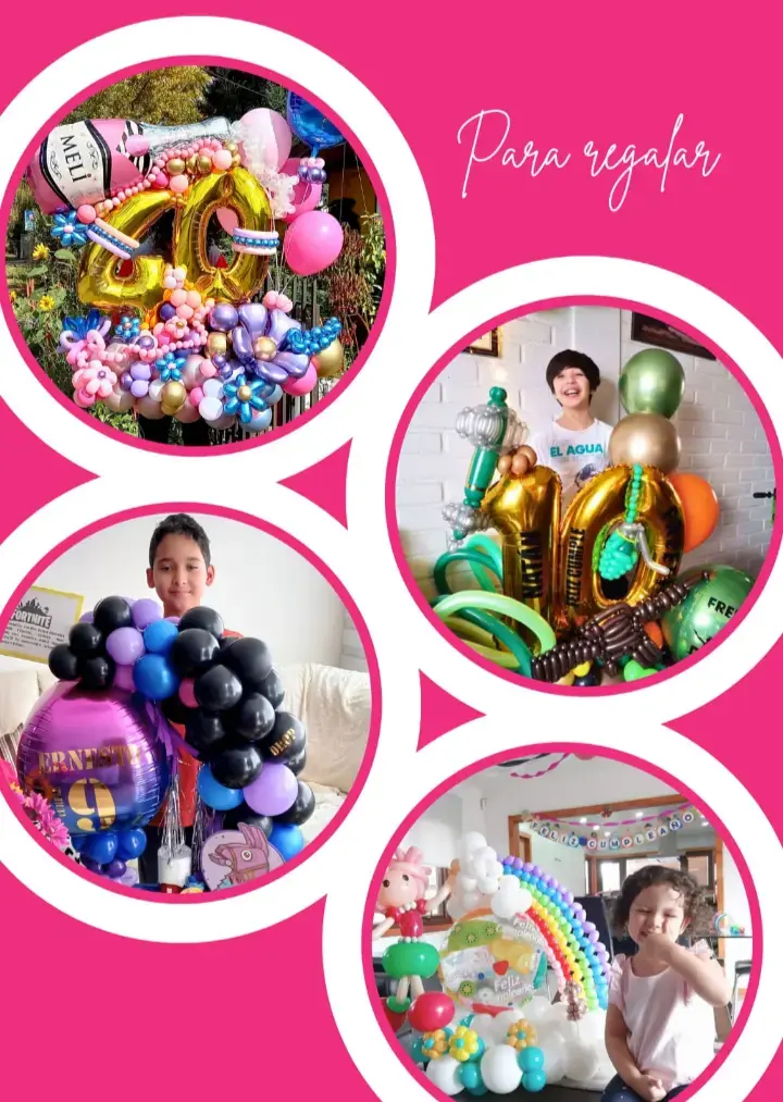 Decoración personalizada con Globos para Eventos - 4