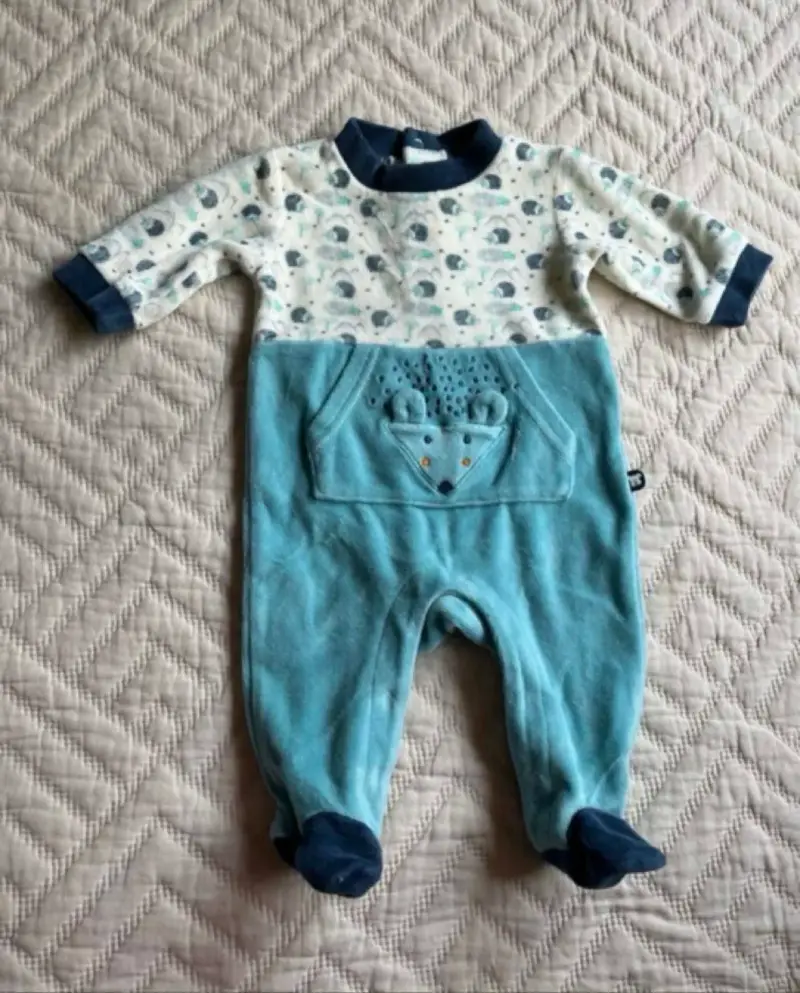 Enterito Pillin de plush – RN / 0 meses 🩵 - 1