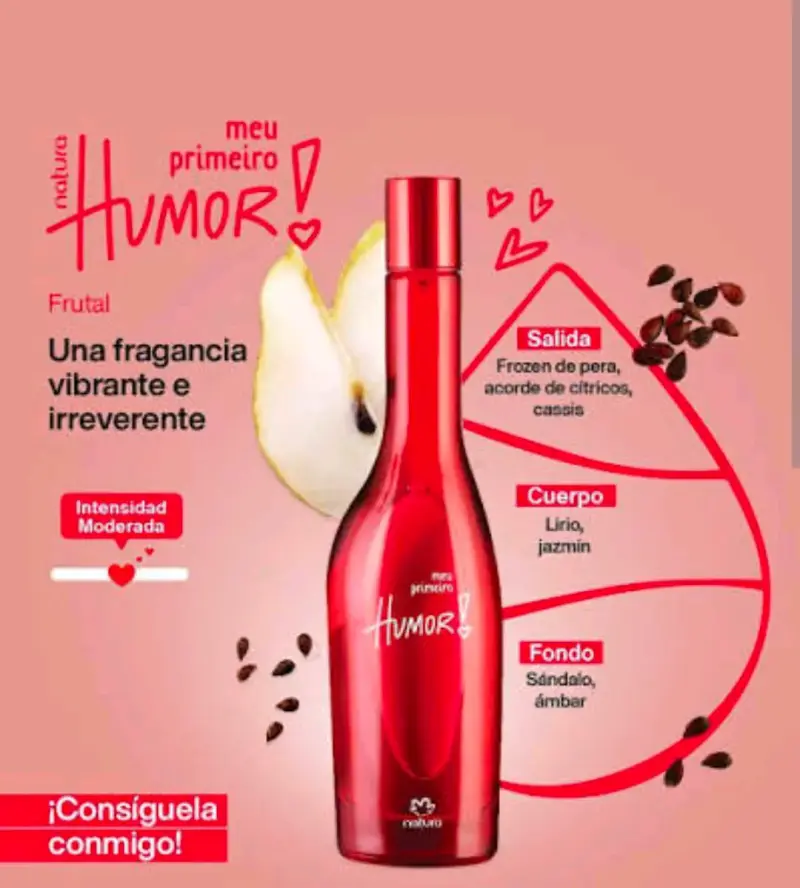 Perfume Natura Meu Primeiro Humor Frutal