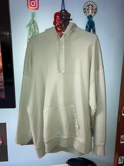 Polerón H&M Verde Acuarela Talla M - miniatura 2