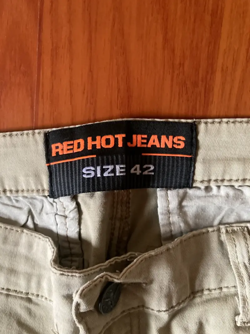 Pantalón cargo Red Hot Jeans talla 42 beige - 3