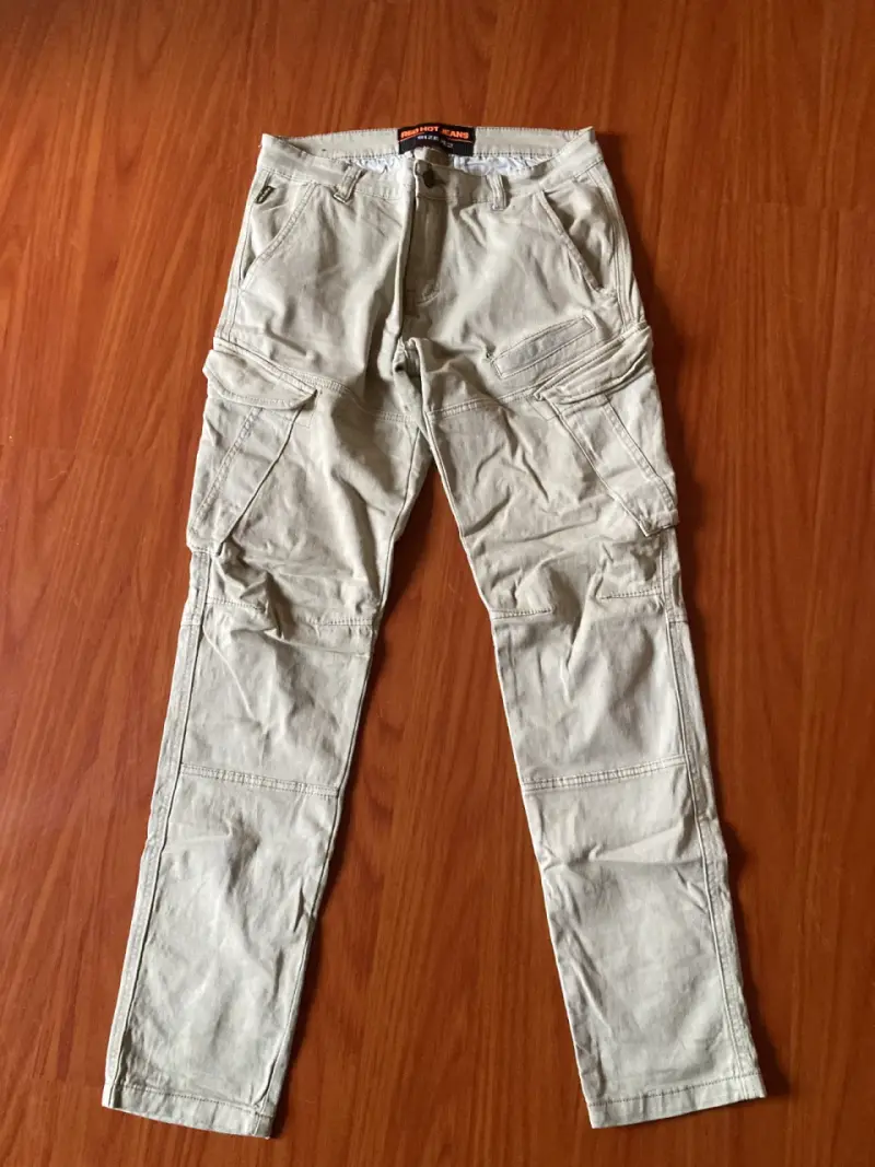 Pantalón cargo Red Hot Jeans talla 42 beige - 4