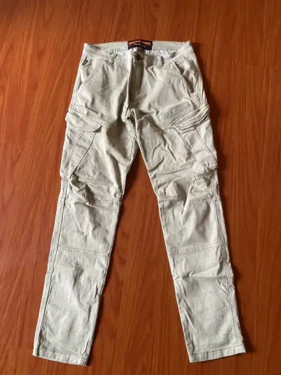 Pantalón cargo Red Hot Jeans talla 42 beige - miniatura 4