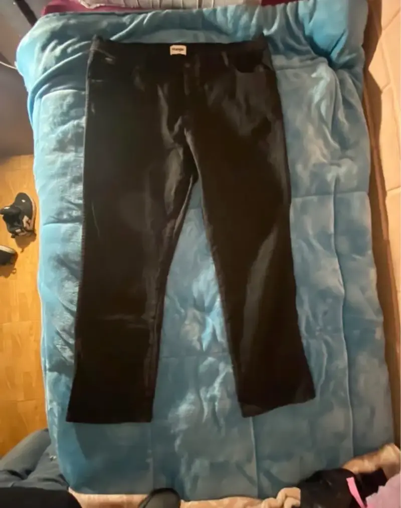 Pantalones Wrangler Texas negros para hombre - 1