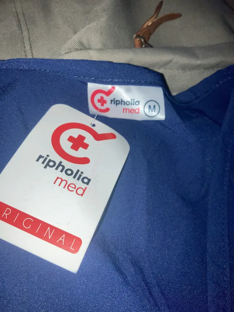 Uniforme clínico azul Ripholia Enfermería talla M - 4