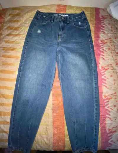 Jeans de mezclilla azul Sybilla para mujer - miniatura 1