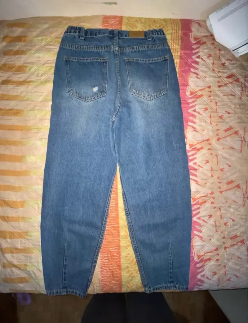 Jeans de mezclilla azul Sybilla para mujer - 2