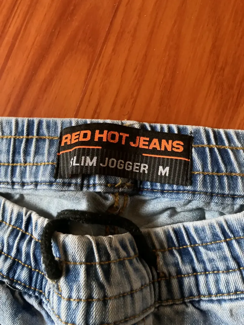 Pantalón Jogger Denim Red Hot Jeans Talla M - 3