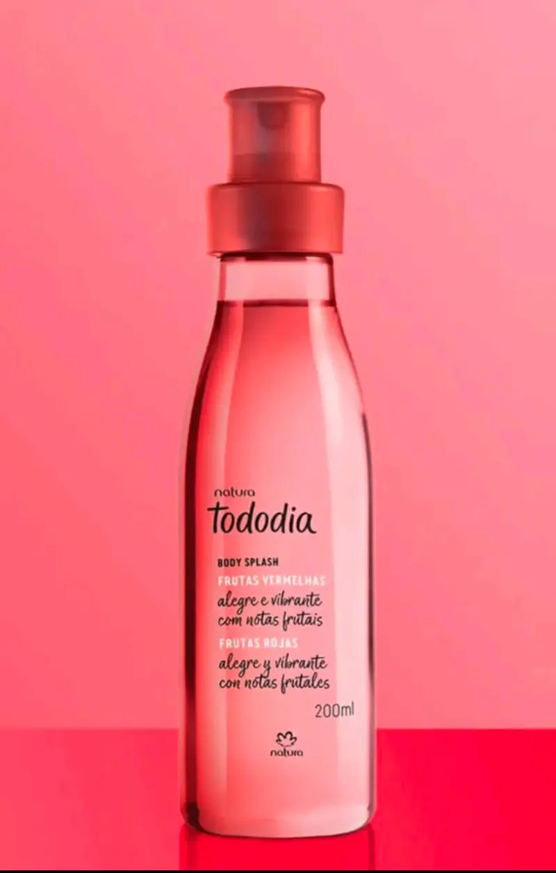 Body Splash Natura Tododia Frutas Rojas 200ml