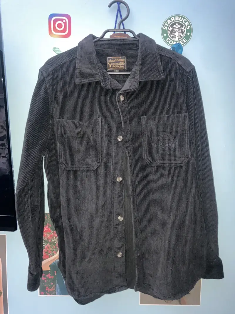 Camisa de Cotelé Negra Sunrise Kingdom Talla M - 2