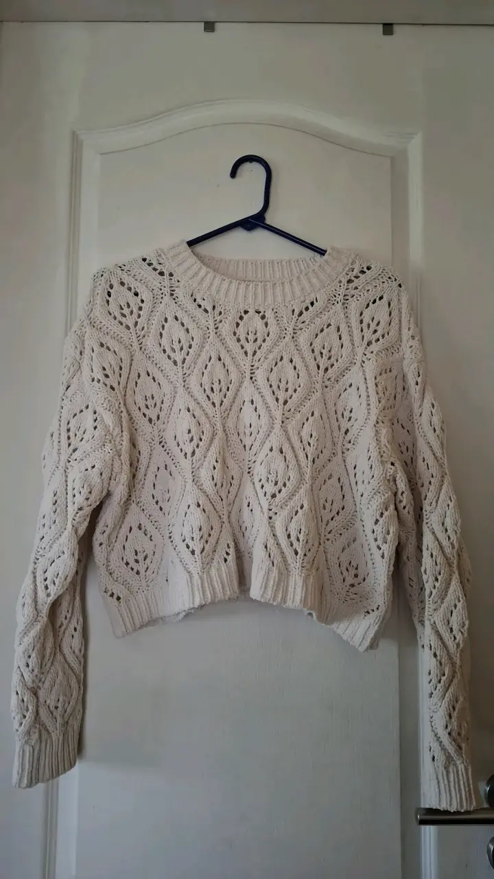 Suéter calado trenzado H&M talla M nuevo - 2