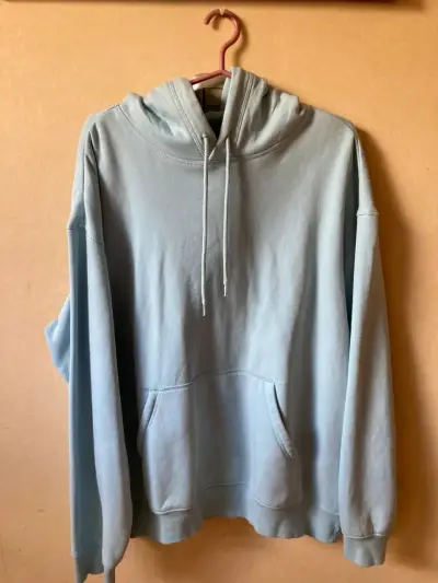 Polerón Oversize Celeste H&M Talla M - miniatura 2