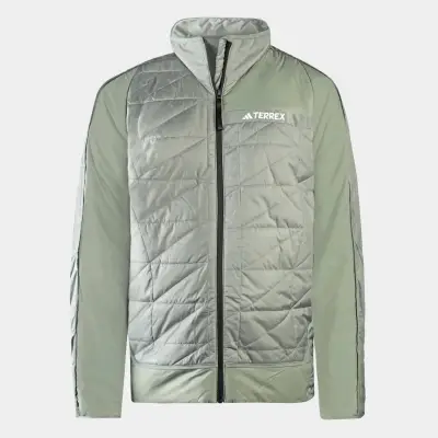 Chaqueta Terrex acolchada verde para hombre - miniatura 1