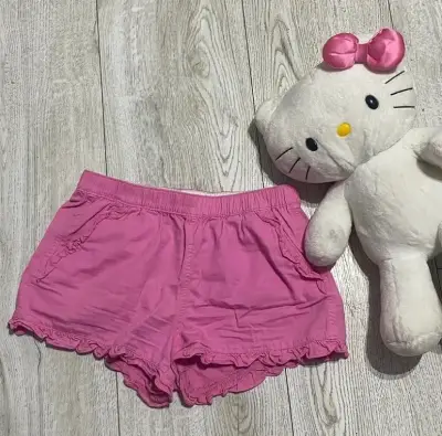 Shorts rosados para niña - miniatura 1