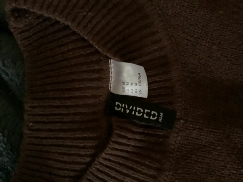 Cardigan H&M marrón talla M casi nuevo - 3
