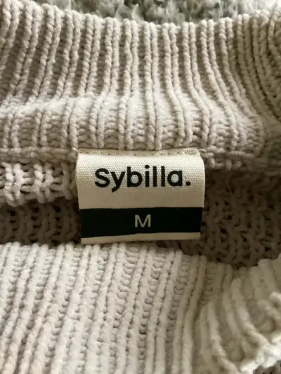 Suéter de algodón a rayas H&M Sybilla talla M - miniatura 4