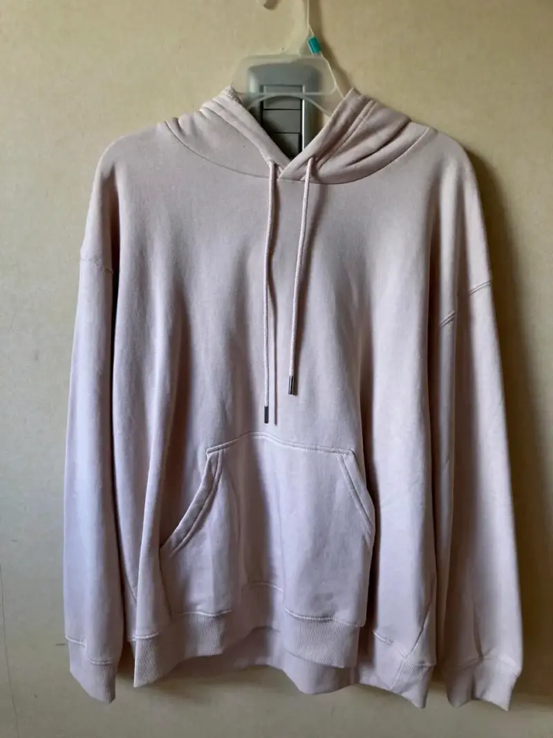 Polerón Oversize Rosa Pastel H&M Talla L - 2