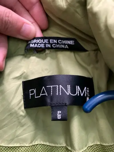 Chaqueta Platinum verde talla L - miniatura 3