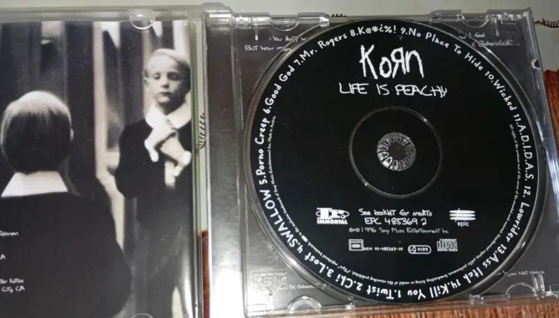CD de música Korn Life Is Peachy - 3