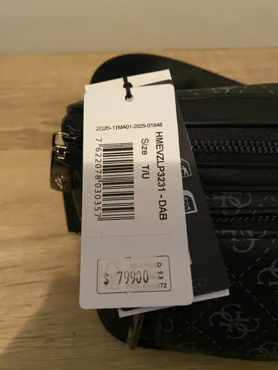 banano Guess Negra original con etiqueta - miniatura 3
