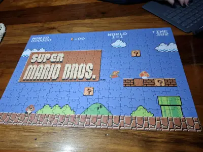 Rompecabezas Super Mario Bros Nintendo - miniatura 6