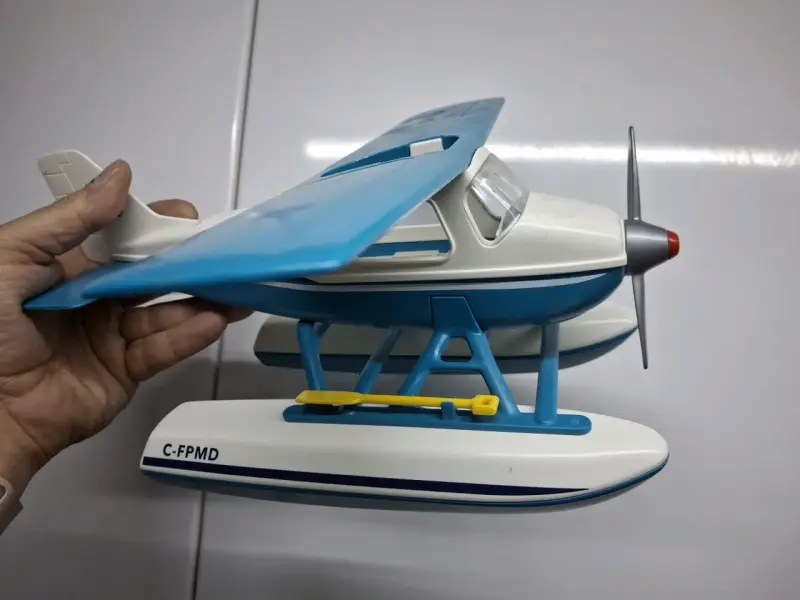 Playmobil,Cabaña en el Lago con Hidroavión y Canoa - 6