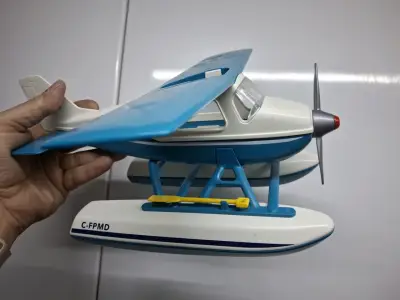 Playmobil,Cabaña en el Lago con Hidroavión y Canoa - miniatura 6