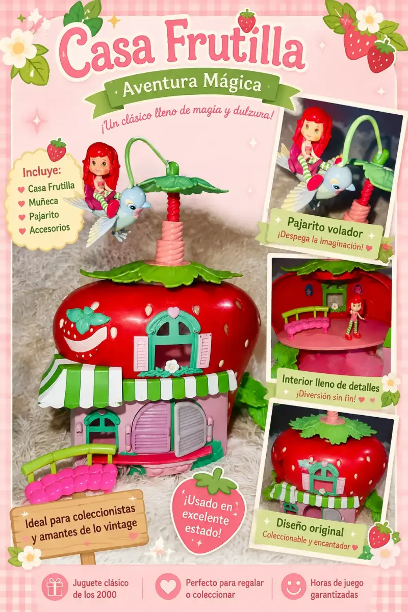 Casa Frutilla Aventura Mágica con accesorios - 1