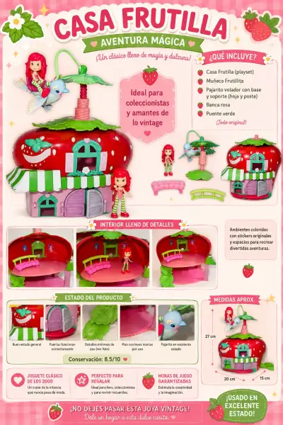 Casa Frutilla Aventura Mágica con accesorios - miniatura 4