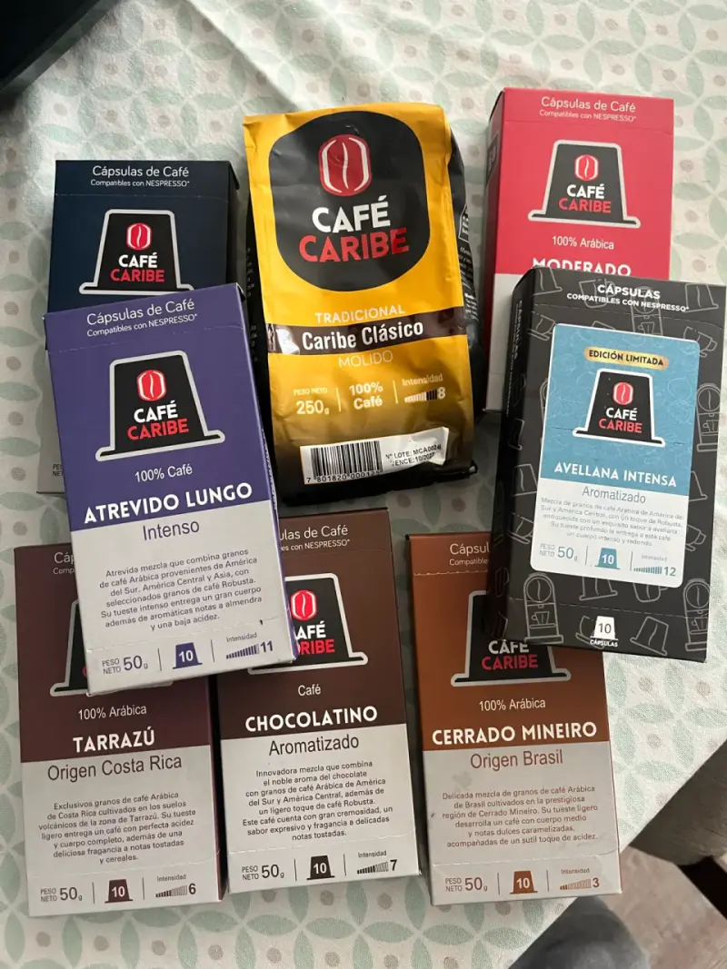 Variedad de cápsulas de café Café Caribe - 1