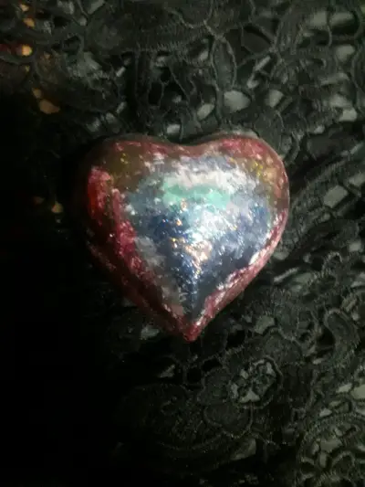 Ceniceros en forma de corazón pintada a mano - miniatura 3