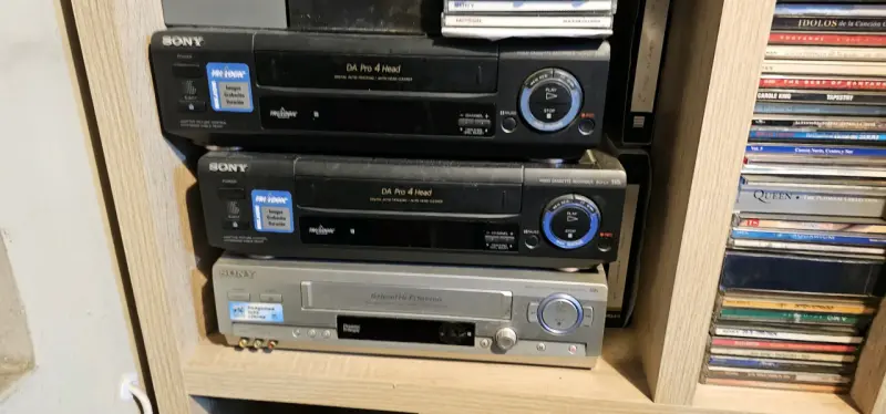 Reproductor VHS Sony DA Pro 4 Head
