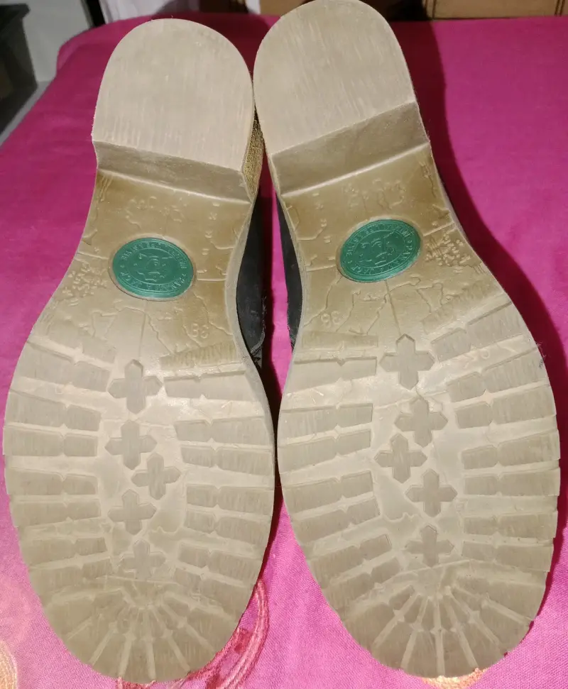 Botas de cuero para mujer talla 38