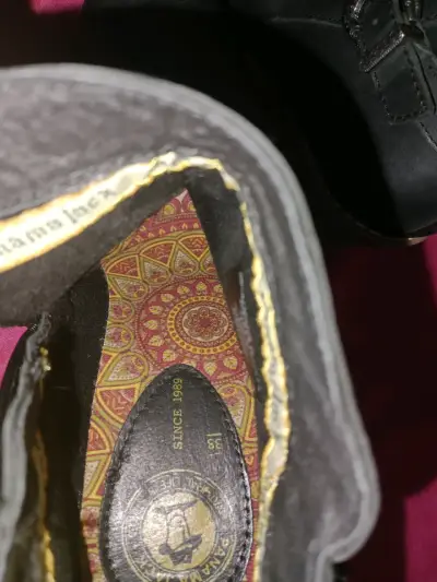Botas de cuero para mujer talla 38 - miniatura 2
