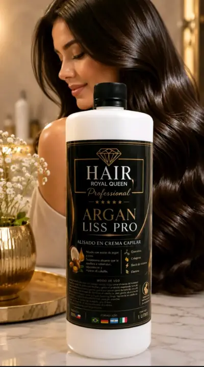 Crema Alisadora Capilar Argan Liss Pro 1L - miniatura 1